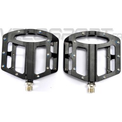 Paire de pédales plates VTT