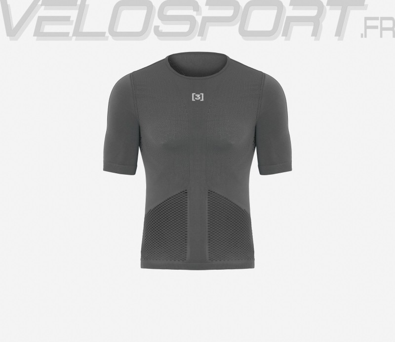 SOUS-MAILLOT SANS COUTURES À MANCHES COURTES