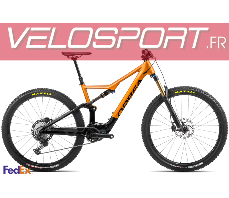 Orbea Rise , le VTT léger tout suspendu est disponible chez velosport